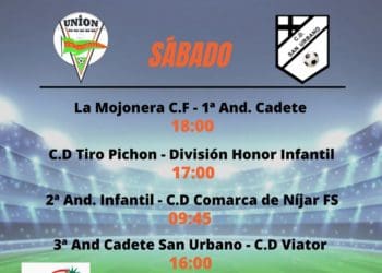 Partidos para el sábado 18 de septiembre