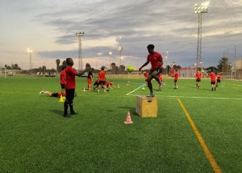 El equipo Juvenil Liga Nacional continúa con los entrenamientos