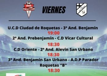 horarios viernes 1 octubre