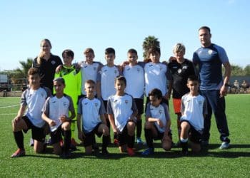 ALEVIN “A” VENCE AL CLUB NATACIÓN 0-2