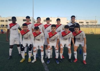 EMPATE JUVENIL b FRENTE AL U.C. CIUDAD DE ROQUETAS