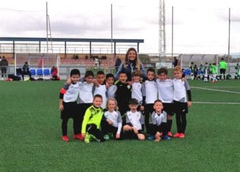 El Prebenjamín “B” conseguía vencía frente al C.D Huércal