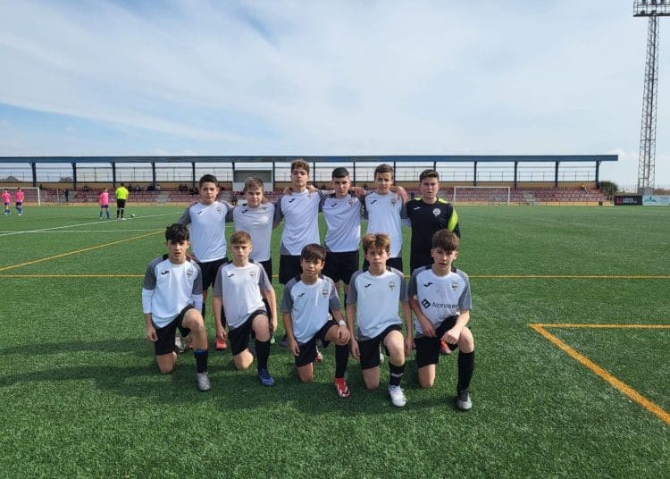 Empate del Infantil de Santos Peralta frente al cuarto clasificado por (3-3)