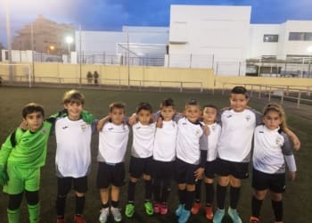 El conjunto dirigido por Rubén vencía en la jornada 20 frente al U.D Ciudad de Roquetas por (1-5)