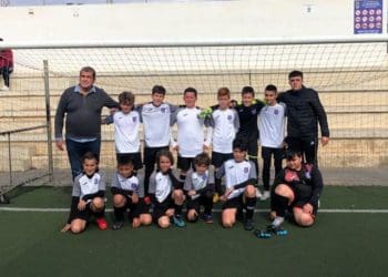 Victoria del conjunto de 4ª Andaluza Alevin en la jornada 19 frente a la Mojonera C.F por (1-3)