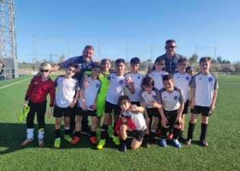 Derrota Alevín “B” San Urbano frente al C.D Español del Alquian.