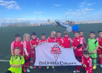Empate en la jornada 25 del prebenjamin “B” frente al C.D Carboneras AT por (2-2)
