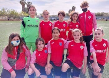 Victoria copera de fútbol 7 del conjunto AlevínBenjamín