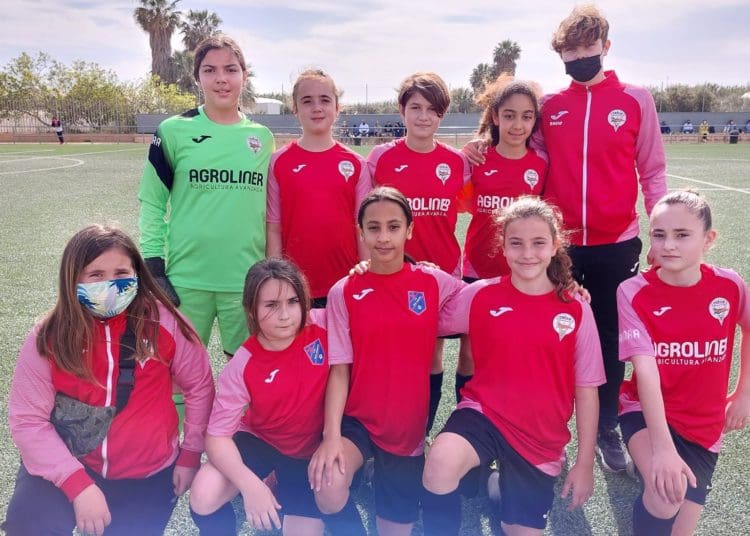 Victoria copera de fútbol 7 del conjunto AlevínBenjamín