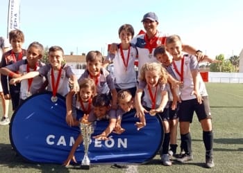El conjunto Benjamín “A” campeón en el trofeo Villa de Huércal Overa.