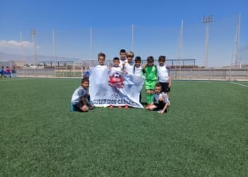 Pleno de victorias del Prebenjamín A en casa