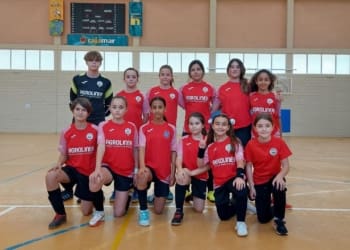 Victoria AlevinBenjamin frente a Las Norias C.F por (1-5)