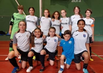 Victoria en la novena jornada de copa de fútbol sala del equipo BenjaminAlevin San Urbano