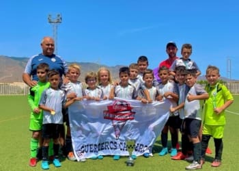 El Prebenjamin “B” se proclamaba este fin de semana campeón del torneo de Benahadux.