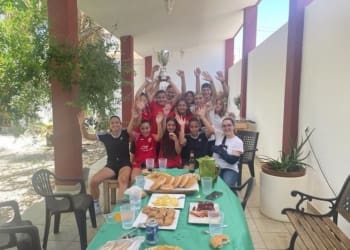 El conjunto InfantilCadete pasaba un gran día de convivencia