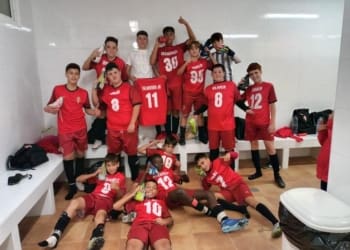 El infaltil D se vuelve con los tres puntos en su visita a la AD Pol. Aguadulce por 1 a 3 . Vamos equipo !