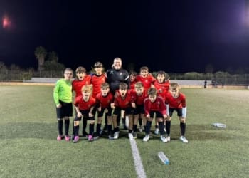Victoria del Alevin de 3ª en casa por 3 a 1 frente al CD Huercal. Vamos equipo !