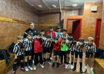 Empate del Alevin de 3ª