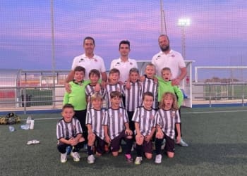 Nuestro prebenjamin de 2ª se hace con la victoria