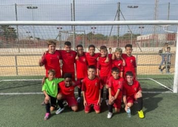 Derrota del Alevin frente al Carboneras