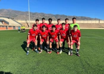 El Juvenil b de liga nacional se trae los tres puntos a casa tras ganar por 2 a 3 en su visita al CD PVO Ejido . Vamos equipo !