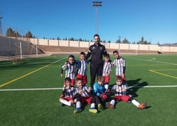 Victoria del Prebenjamin B por 1 a 3 en su visita al CR Nacimiento . Vamos equipo !