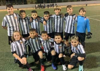 El benjamin A de segunda consigue la victoria en casa con autoridad frente al CD Vícar. Enhorabuena equipo !