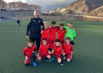 El benjamin b de 3ª se impone en su visita al Pol. Aguadulce por 2 a 4 . Vamos equipo !