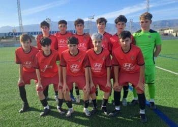 El cadete preferente se hace con la victoria con autoridad frente a La Mojonera CF . Enhorabuena equipo !
