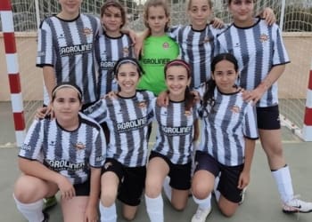 Victoria de nuestras guerreras del benjamín/alevín