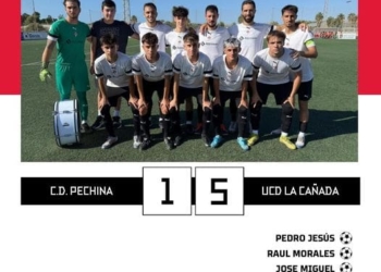 Seguimos con una nueva victoria ante el @cd_pechina que nos pone en los más alto de la tabla. A seguir trabajando cracks