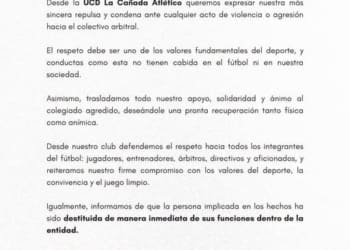 comunicado oficial