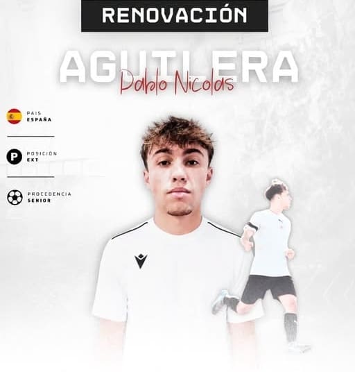 La velocidad seguirá siendo una de nuestras grandes armas. Pablo Nicolás continuará defendiendo nuestros colores una temporada más.