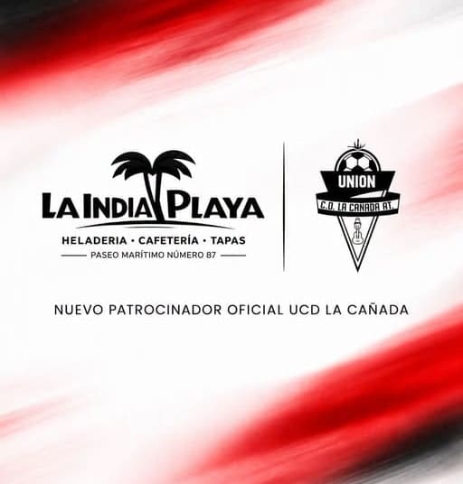 Nos alegra anunciar la incorporación de @laindiaplaya como nuevo patrocinador oficial de la UCD La Cañada Atlético.