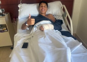 Desde todo el club queremos mandar mucha fuerza a Pita, jugador de nuestro Juvenil, que ha sido intervenido de una fractura en el brazo.