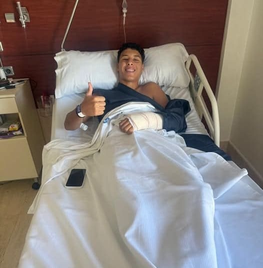 Desde todo el club queremos mandar mucha fuerza a Pita, jugador de nuestro Juvenil, que ha sido intervenido de una fractura en el brazo.