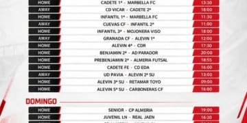 HORARIOS