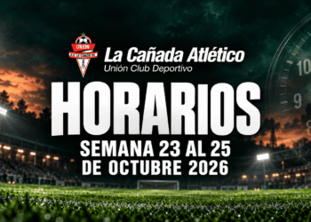 Estos son los horarios de esta jornada de los equipos de la UCD La Cañada. Mucha suerte a todos nuestros equipos