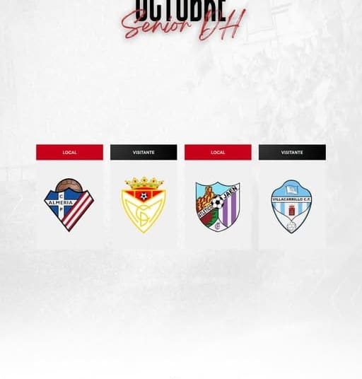 Octubre ya está aquí para nuestro Senior de División de Honor. Un nuevo mes para seguir compitiendo, creciendo y defendiendo nuestros colores en cada jornada.