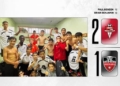 ¡Tres puntos de carácter, esfuerzo y mucho corazón! 